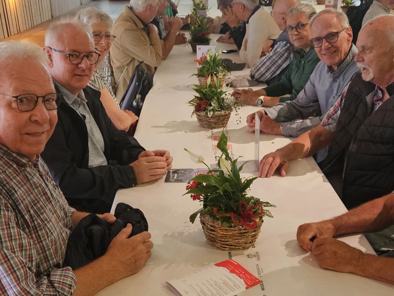 Gute Stimmung unter den Clubmitgliedern
