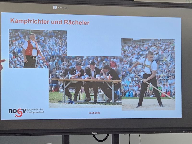 Kampfrichter und Rächeler